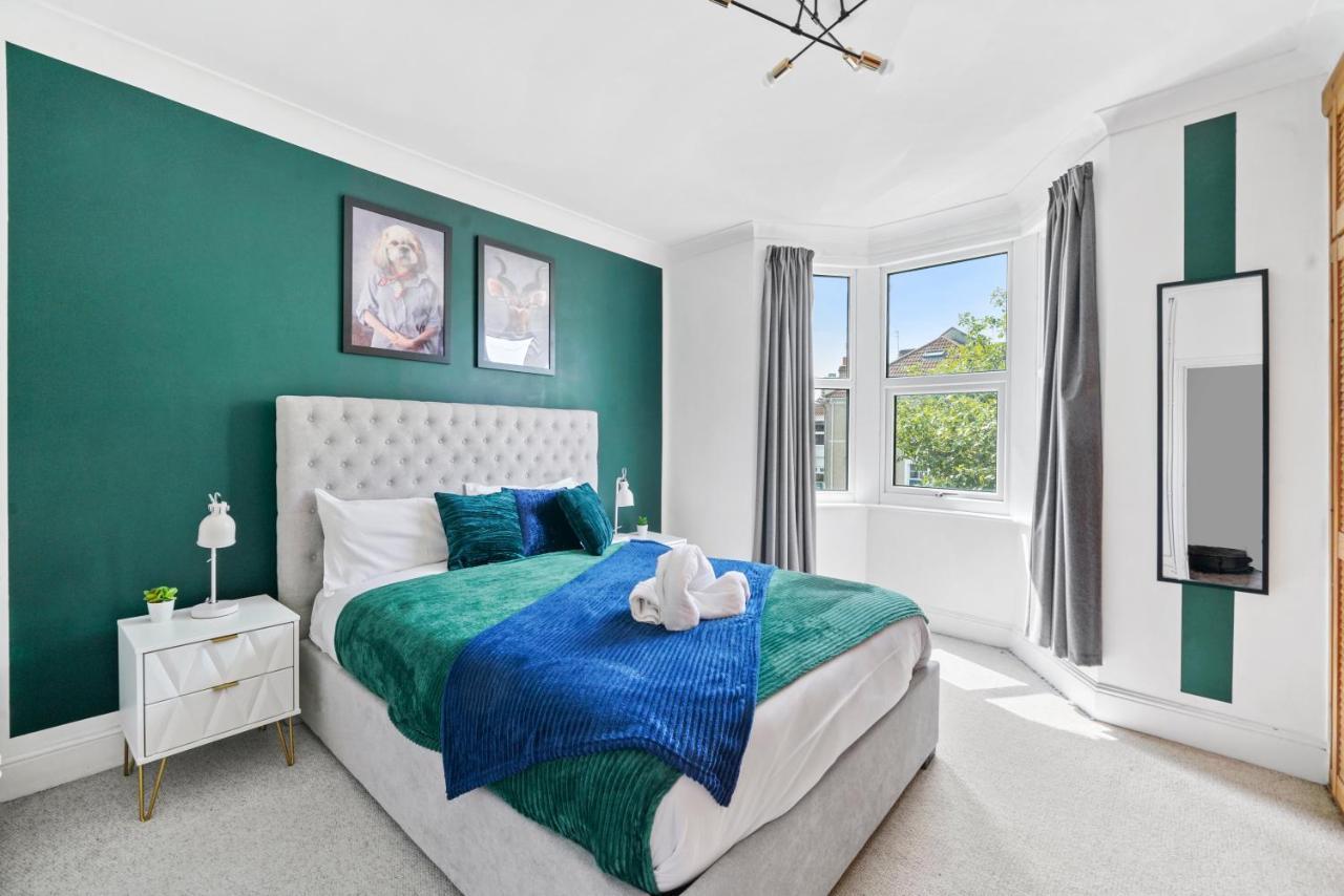 The Emerald Gem - Overlooking The Park Apartment Bristol Exterior foto